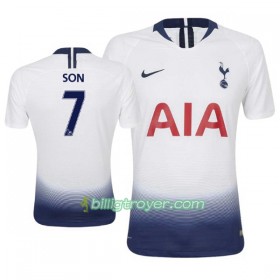 Billige Fotballdrakter Tottenham Hotspur Son 7 Hjemmedraktsett 2018/19 Kortermet